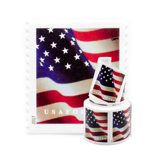 2017 U.S Flag Forever Stamps Roll 100pcs
